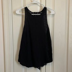 Lucky Brand lace back tank, size S.